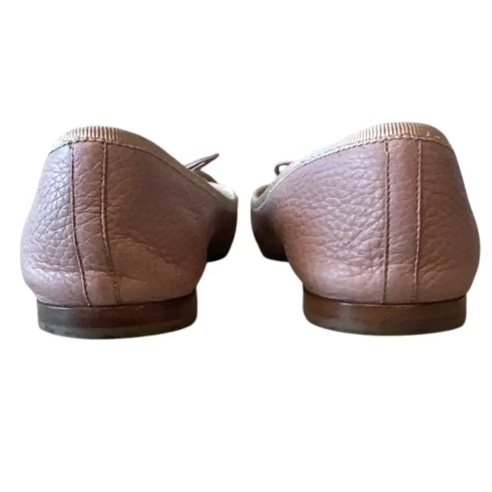 Gucci Ballet Flats Interlocking G Dusty Pink Leather 36.5 - Picture 5 of 14